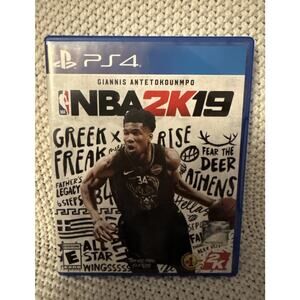 PS4 NBA 2K19 (PlayStation 4, 2018) CIB Clean Disc E Everyone